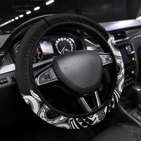 Kia Kaha Te Reo Maori New Zealand Steering Wheel Cover 50th Anniversary Ake Ake Ake - Polynesian Pride