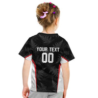 Custom New Zealand Silver Fern Softball Kid T Shirt Go Aotearoa