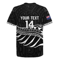 Custom Aotearoa Ice Hockey Rugby Jersey NZ Tiki Mascot - Maori Pattern