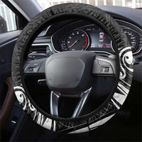 New Zealand Surfing Steering Wheel Cover Aotearoa Maori Tiki Haka
