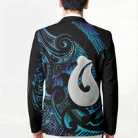 Hei Matau New Zealand Matariki Blazer NZ Fish Hook Maori Art