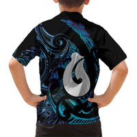 Hei Matau New Zealand Matariki Family Matching Summer Maxi Dress and Hawaiian Shirt NZ Fish Hook Maori Art LT14 - Polynesian Pride