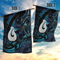 Hei Matau New Zealand Matariki Garden Flag NZ Fish Hook Maori Art