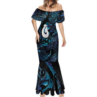 Hei Matau New Zealand Matariki Mermaid Dress NZ Fish Hook Maori Art