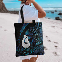 Hei Matau New Zealand Matariki Tote Bag NZ Fish Hook Maori Art