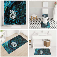 Manaia New Zealand Matariki Bathroom Set NZ Paua Shell Maori Art