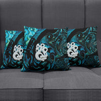 Manaia New Zealand Matariki Pillow Cover NZ Paua Shell Maori Art