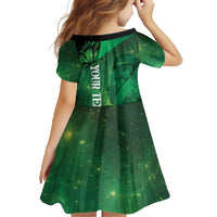 Personalised World Mental Health Awareness Month Family Matching Tank Maxi Dress and Hawaiian Shirt Warriors Brave Strong Galaxy Vibes