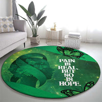 World Mental Health Awareness Month Round Carpet Warriors Brave Strong Galaxy Vibes