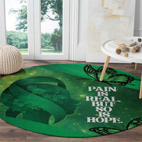 World Mental Health Awareness Month Round Carpet Warriors Brave Strong Galaxy Vibes