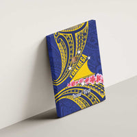 Personalised Tokelau Tokehega Day Canvas Wall Art Tokelauan Tatau Flag Color - Polynesian Pride