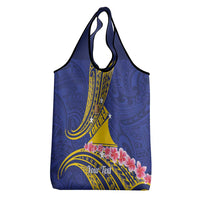 Personalised Tokelau Tokehega Day Grocery Bag Tokelauan Tatau Flag Color - Polynesian Pride