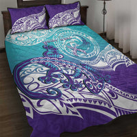 Personalised New Zealand Suicide Prevention Month Quilt Bed Set You Matter NZ Fern With Maori Koru Lizard