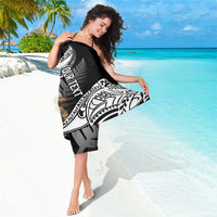 Custom New Zealand Silver Fern Rugby Sarong 2024 Aotearoa Maori Mascot Go All Black