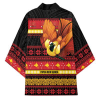 Papua New Guinea Christmas Kimono Bikpela hamamas blong dispela Krismas - Polynesian Pride