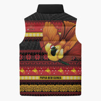 Papua New Guinea Christmas Sleeveless Puffer Jacket Bikpela hamamas blong dispela Krismas - Polynesian Pride