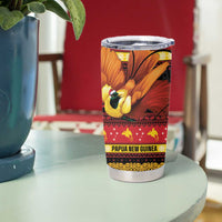 Papua New Guinea Christmas Tumbler Cup Bikpela hamamas blong dispela Krismas - Polynesian Pride