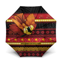 Papua New Guinea Christmas Umbrella Bikpela hamamas blong dispela Krismas - Polynesian Pride