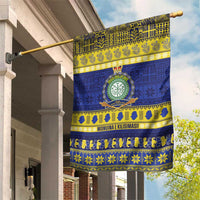 Niue Christmas Garden Flag Monuina e Kilisimasi Hiapo Motifs - Polynesian Pride