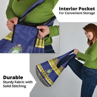 Niue Christmas Grocery Bag Monuina e Kilisimasi Hiapo Motifs - Polynesian Pride