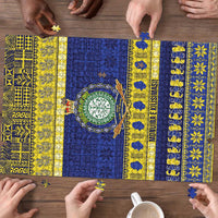 Niue Christmas Puzzle Monuina e Kilisimasi Hiapo Motifs - Polynesian Pride