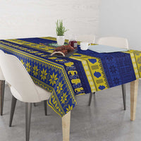 Niue Christmas Tablecloth Monuina e Kilisimasi Hiapo Motifs - Polynesian Pride