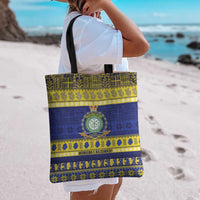 Niue Christmas Tote Bag Monuina e Kilisimasi Hiapo Motifs - Polynesian Pride