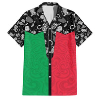 Vanuatu Cowboy Family Matching Puletasi and Hawaiian Shirt Cowboy Symbols Split Stylized - Polynesian Pride