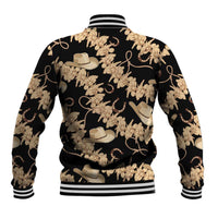Vanuatu Cowboy Baseball Jacket Seamless Straw Hats Hibiscus - Polynesian Pride