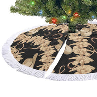 Vanuatu Cowboy Tree Skirt Seamless Straw Hats Hibiscus - Polynesian Pride