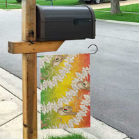 Vanuatu Cowboy Garden Flag Straw Hats Hibiscus With Sand Drawing - Polynesian Pride