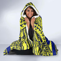Personalised Fiji Natabua High School Hooded Blanket Fijian Tapa Pattern LT14 - Polynesian Pride