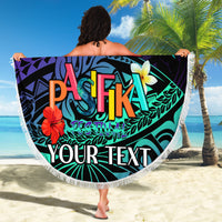 Personalised Pasifika Festival Auckland Beach Blanket 2024 Pacific Islands Polynesian Pattern LT14 - Polynesian Pride