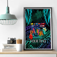 Personalised Pasifika Festival Auckland Canvas Wall Art 2024 Pacific Islands Polynesian Pattern LT14 - Polynesian Pride