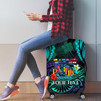 Personalised Pasifika Festival Auckland Luggage Cover 2024 Pacific Islands Polynesian Pattern LT14 - Polynesian Pride