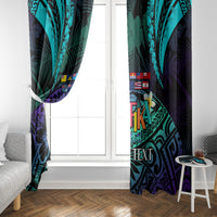 Personalised Pasifika Festival Auckland Window Curtain 2024 Pacific Islands Polynesian Pattern LT14 - Polynesian Pride