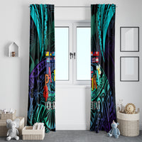 Personalised Pasifika Festival Auckland Window Curtain 2024 Pacific Islands Polynesian Pattern LT14 - Polynesian Pride