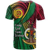Vanuatu T Shirt Happy 43rd Independence Anniversary LT14 - Polynesian Pride