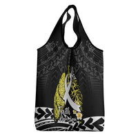 Polynesia World Lung Cancer Day Grocery Bag Faith Hope Love