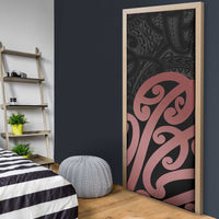 New Zealand Mangopare Tamanako Door Cover Aotearoa Maori - Polynesian Pride