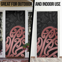 New Zealand Mangopare Tamanako Door Cover Aotearoa Maori - Polynesian Pride