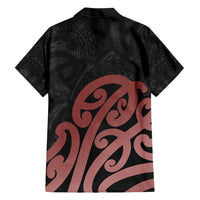 New Zealand Mangopare Tamanako Family Matching Short Sleeve Bodycon Dress and Hawaiian Shirt Aotearoa Maori