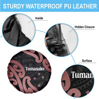 New Zealand Mangopare Tamanako Spare Tire Cover Aotearoa Maori