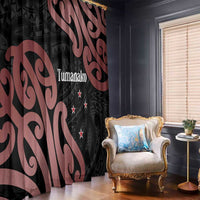 New Zealand Mangopare Tamanako Window Curtain Aotearoa Maori