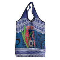 Custom Samoa Rugby Grocery Bag Go Champions Samoan Gingers