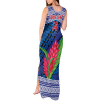 Custom Samoa Rugby Tank Maxi Dress 2024 Go Champions Samoan Gingers
