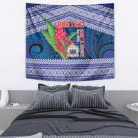 Custom Samoa Rugby Tapestry 2024 Go Champions Samoan Gingers