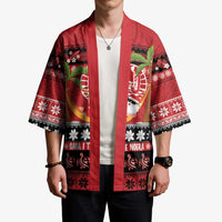 French Polynesia Christmas Kimono Tiare Chilling Santa Oaoa I teie Noera - Polynesian Pride