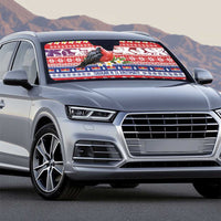 Kiribati Christmas Auto Sun Shade Frigatebird Santa Tekeraoi n te Kiritimati - Polynesian Pride