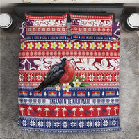 Kiribati Christmas Bedding Set Frigatebird Santa Tekeraoi n te Kiritimati - Polynesian Pride
